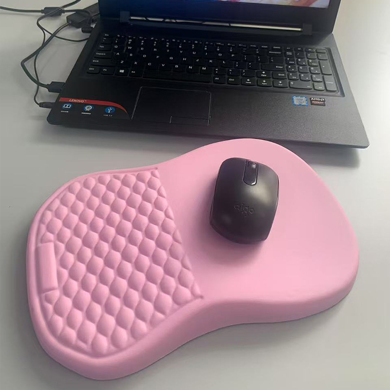 工場直販 Amazon 新しい粒状パターンリストガードマウスパッド発泡立体リストマット滑り止めマウスパッド|undefined