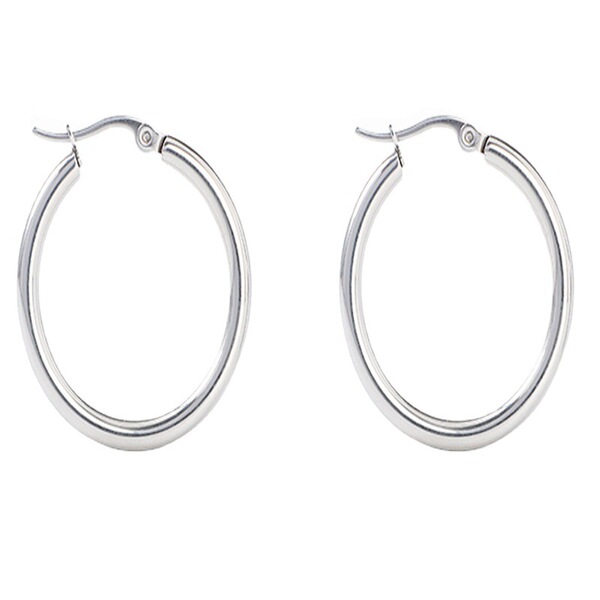 Fashionable golden trend geometric earrings stainless steel