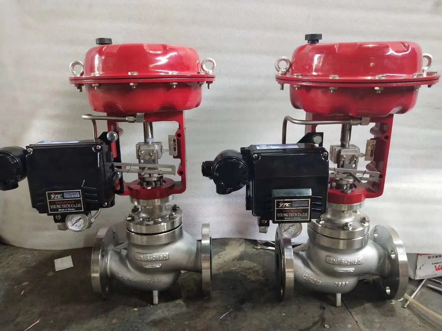 浙江温州ZMAN/ZMBN型气动薄膜双座调节阀