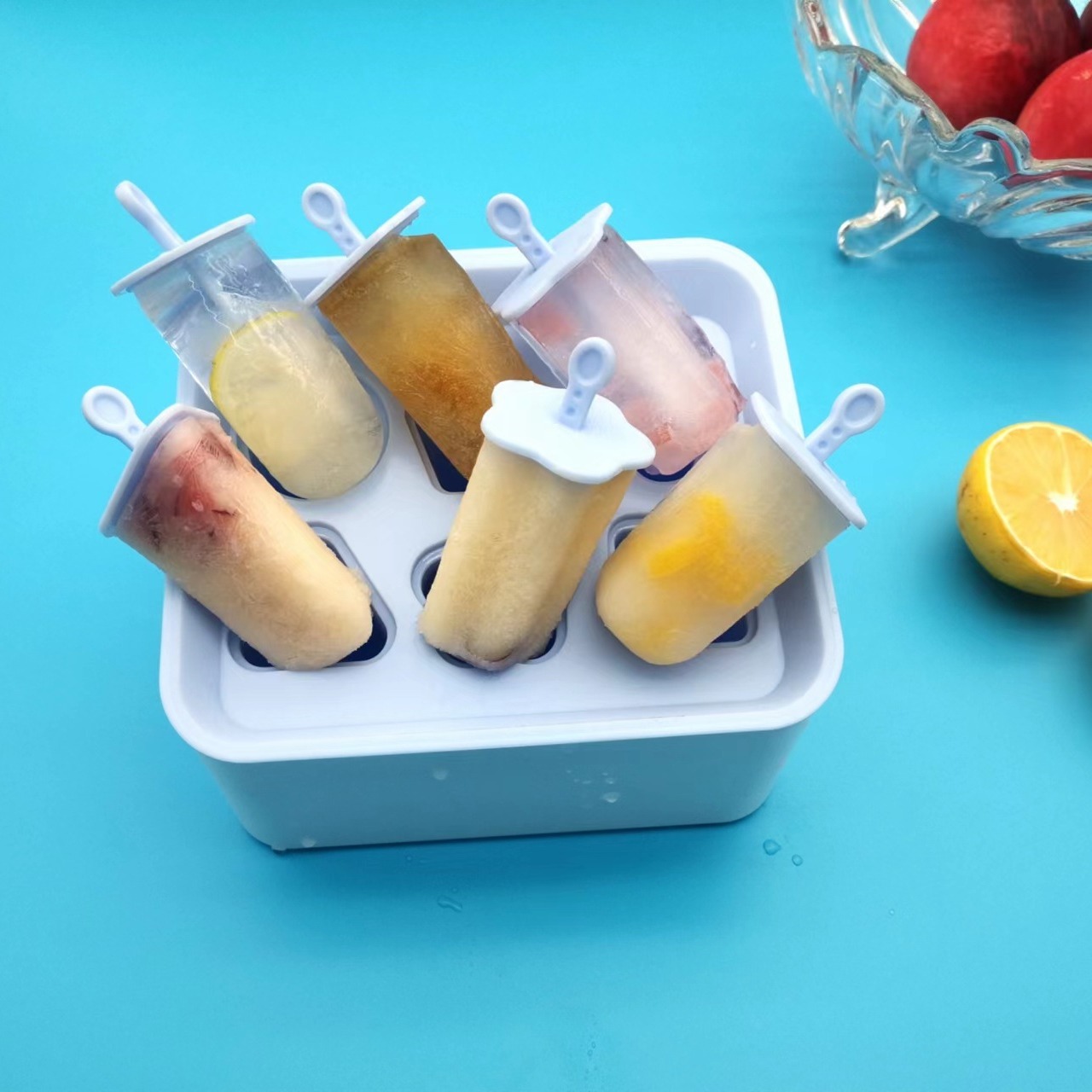 Новая форма для мороженого PP Popsicle Mold, DIY-форма для льда, креативный лоток для приготовления кубиков льда, для детского питания и мороженого.
