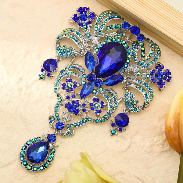 creative high-end fashionable brooch drop-shaped