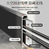 Металлическая ультратонкая подсветка пола из нержавеющей стали, 6см, 4см