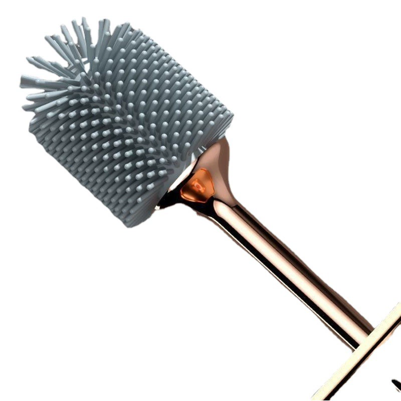 Настенная щетка на 360 градусов без мертвого угла, бытовой силиконовый материал, туалетная щетка, щетка для унитаза, щетка для гольфа