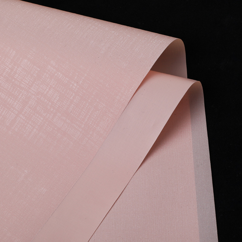 Lizhiran espesado a prueba de mercurio papel de platino Chanel estilo flor envoltura de papel flor tienda ramo regalo bolsa material de la flor