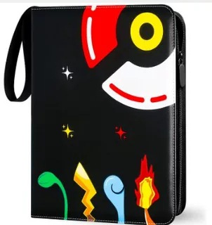 FUENTE fabricante en stock suministro baokemeng juego tarjeta colección libro Magic Baby Tarjeta de cremallera libro de almacenamiento