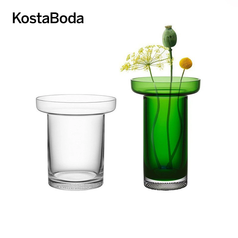 KOSTA BODA Импортированная хрустальное стекло LIMELIGHT прозрачная ваза в европейском стиле минималистская цветочная композиция для гостиной