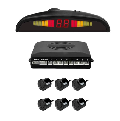 Park radarı Display with Switch 2/4/6/8 Crescent - 6-probes