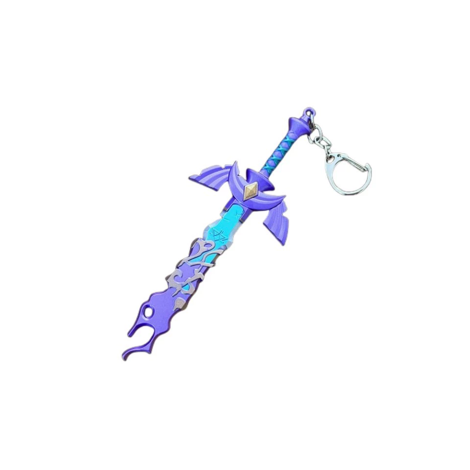 surrounding Cerida Legend of the Kingdom of the Kingdom of the Kingdom of the Kingdom with a knife sheath keychain alloy pendant wholesale