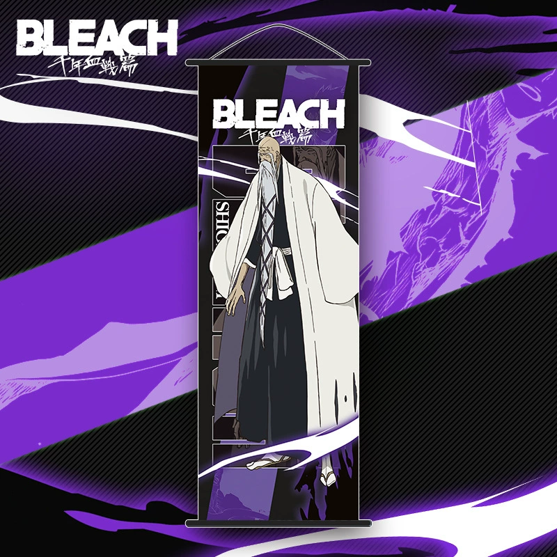 Anime wall scroll poster (BLEACH) Kurosaki Ichigo — polyester vertical 35×75 cm