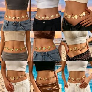 �羳���s���e���Ž�������Ƭ���Ů���b�������ȹ� waist chain