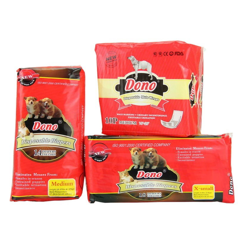 DONO кобель подгузник Тетя собака полотенце Тетя собака физиологические брюки не мокрые гигиенические салфетки Тедди Алисы питомец