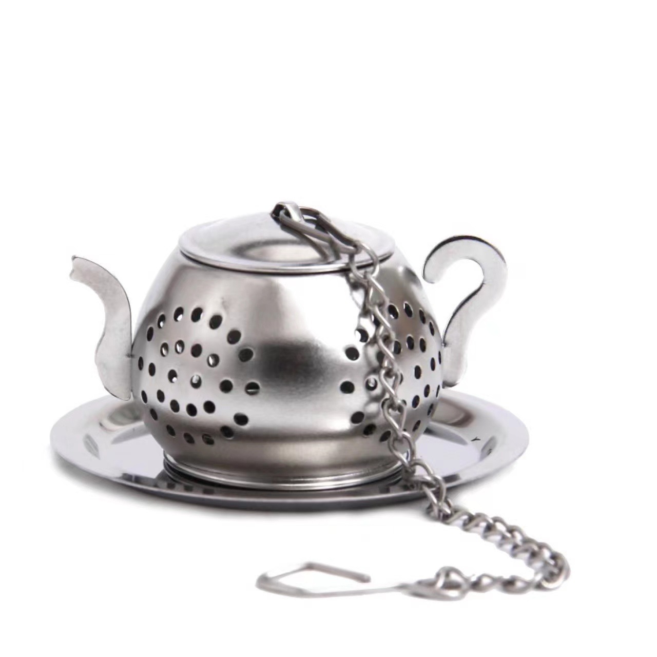 304不锈钢茶漏茶叶过滤器泡茶器小茶壶形状滤茶器茶滤茶具配件