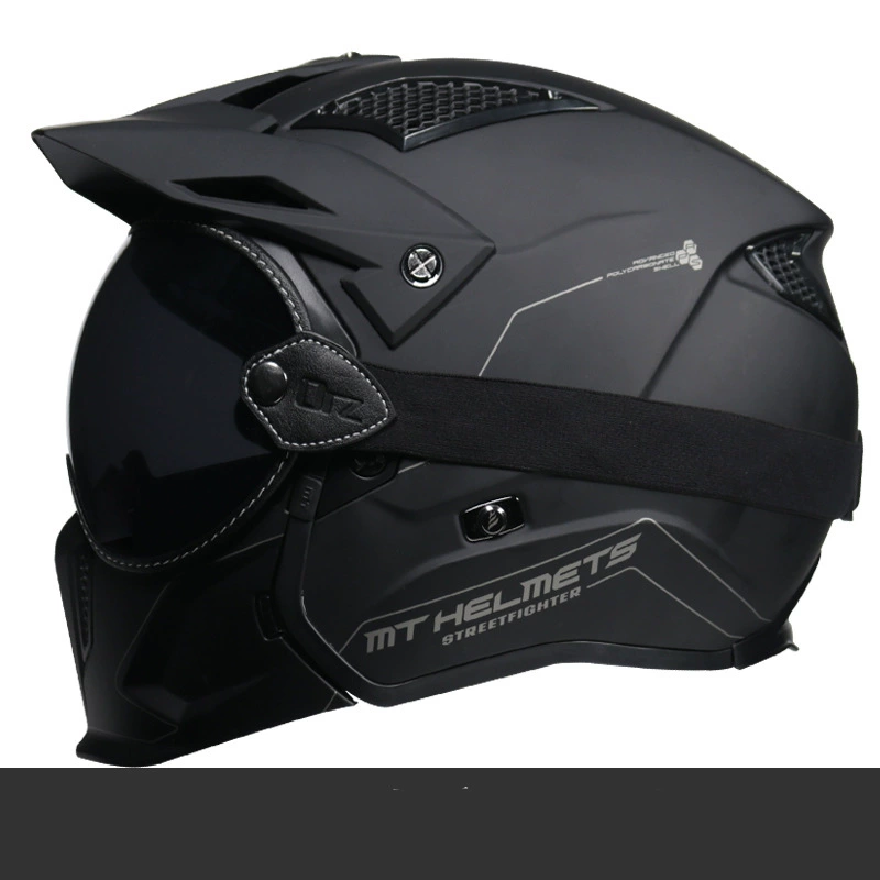 Ремешок очки мотоциклетный шлем пузырь зеркало 3/4 Ретро полушлем Летний шлем Four Seasons прозрачные очки