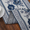 Classic cloth, coffee table, decorations, suitable for import, Chinese style, with embroidery