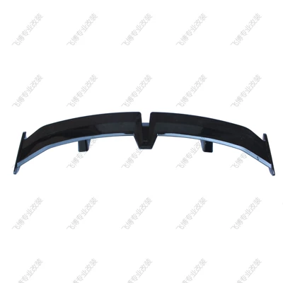 Sanxiang Universal Combat Edition Punch-Free Patch-Free MG Civic Running Wing Modified Parts Carbon Fiber Tail (Fixed wind wing) - universal-rear-wing-gloss-black