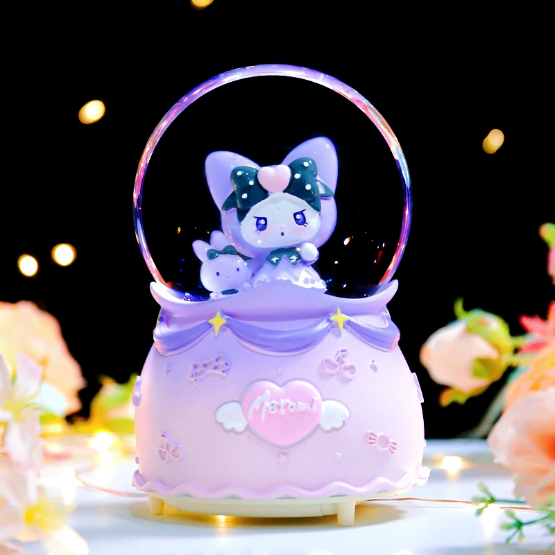 Starry sky, music box, rotating night light, new collection