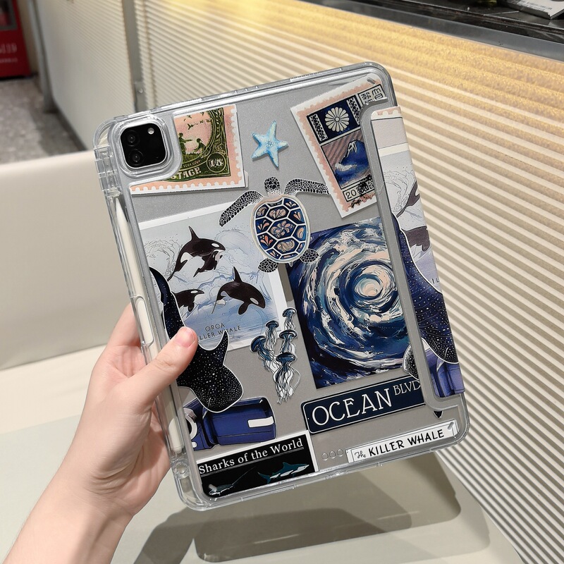Suitable for 2025 Apple Ipad11 Protective Case Air7/6/5 Magnetic Y+3 Fold 10Th Generation Pro11 Inch 10.2 Suitable for 2025 Apple Ipad11 Protective Case Air7/6/5 Magnetic Y+3 Fold 10Th Generation Pro11 Inch 10.2