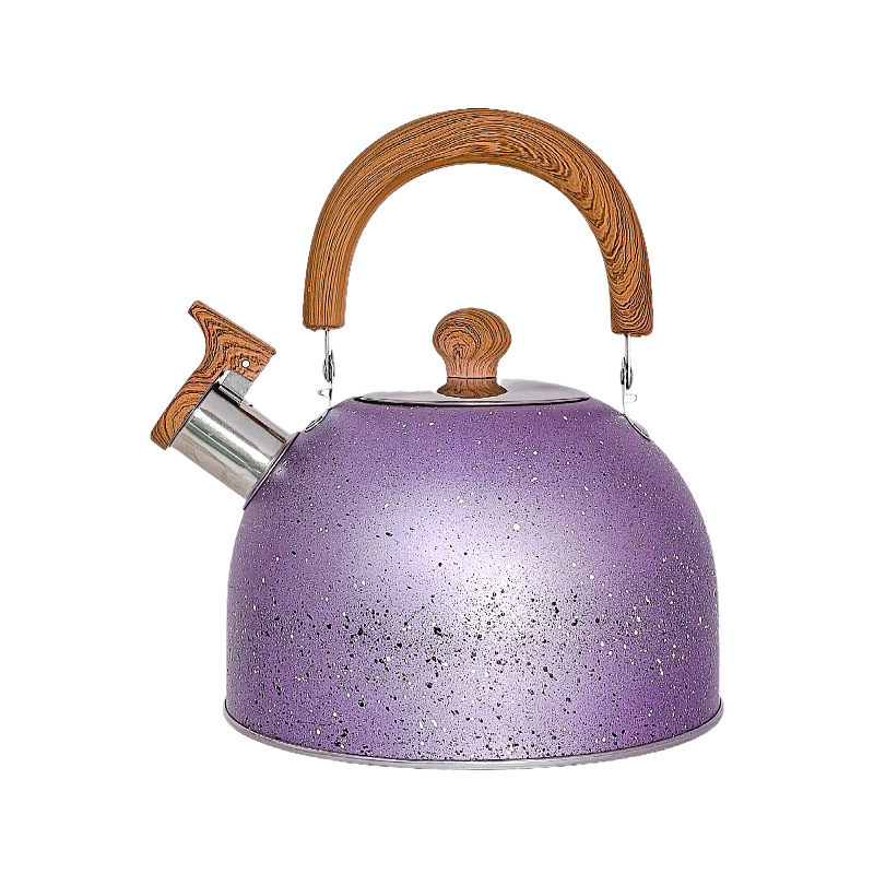 Patrón de martillo de hervidor de acero inoxidable transfronterizo olla plana olla de sonido hervidor de agua hervidor de silbido