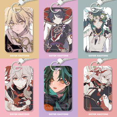 Original video game anime cartoon sliding card case meal card bus card ID card protective cover access card school card student