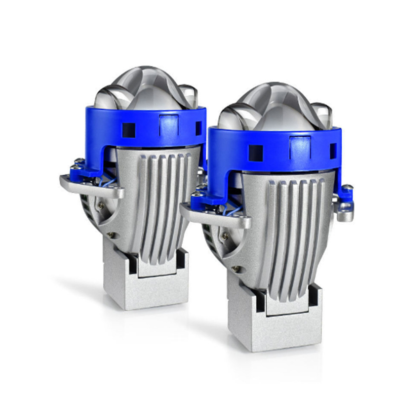 Lentes de doble luz del automóvil LED P60 doble láser directo delantero 70W de alta potencia