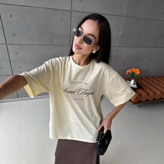 2025夏季新款100%纯棉短袖t恤欧美风宽松遮肉慵懒风气质上衣女ins