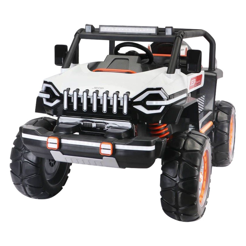 Coche de control remoto de juguete eléctrico de cuatro ruedas todoterreno para niños nuevos puede sentarse bebé adulto coche de juguete recargable Carro de bebé