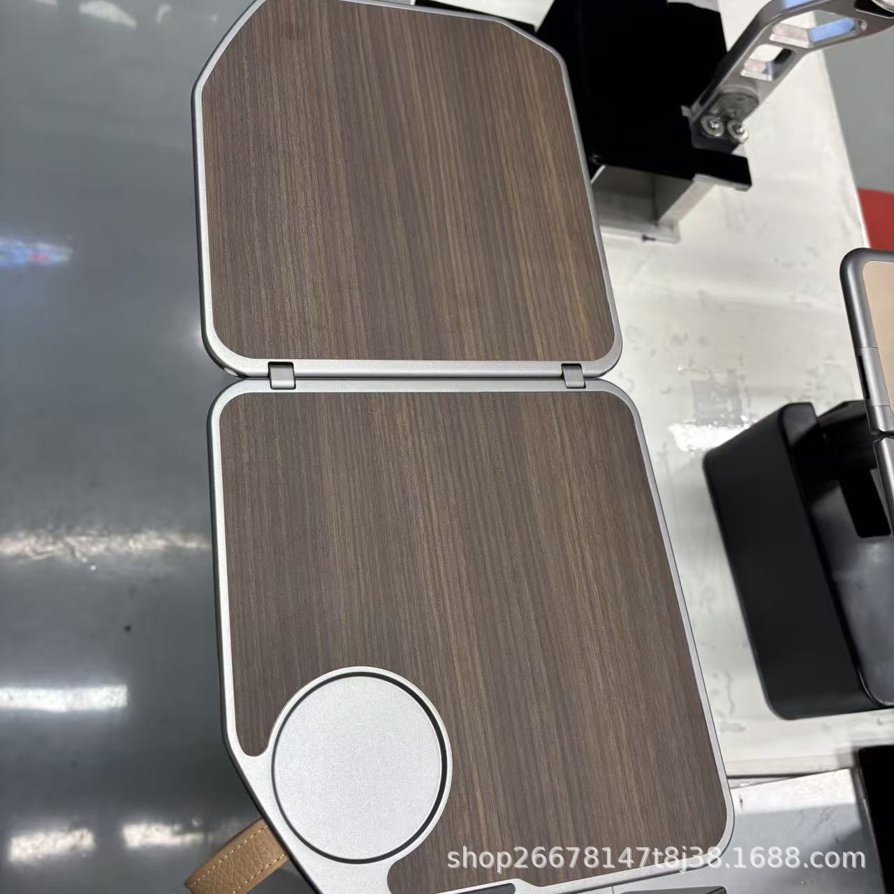 Car/High-Speed Rail/Aircraft Interior Dining Table Board, High-Speed Rail Seat Folding Plastic Small Table Board