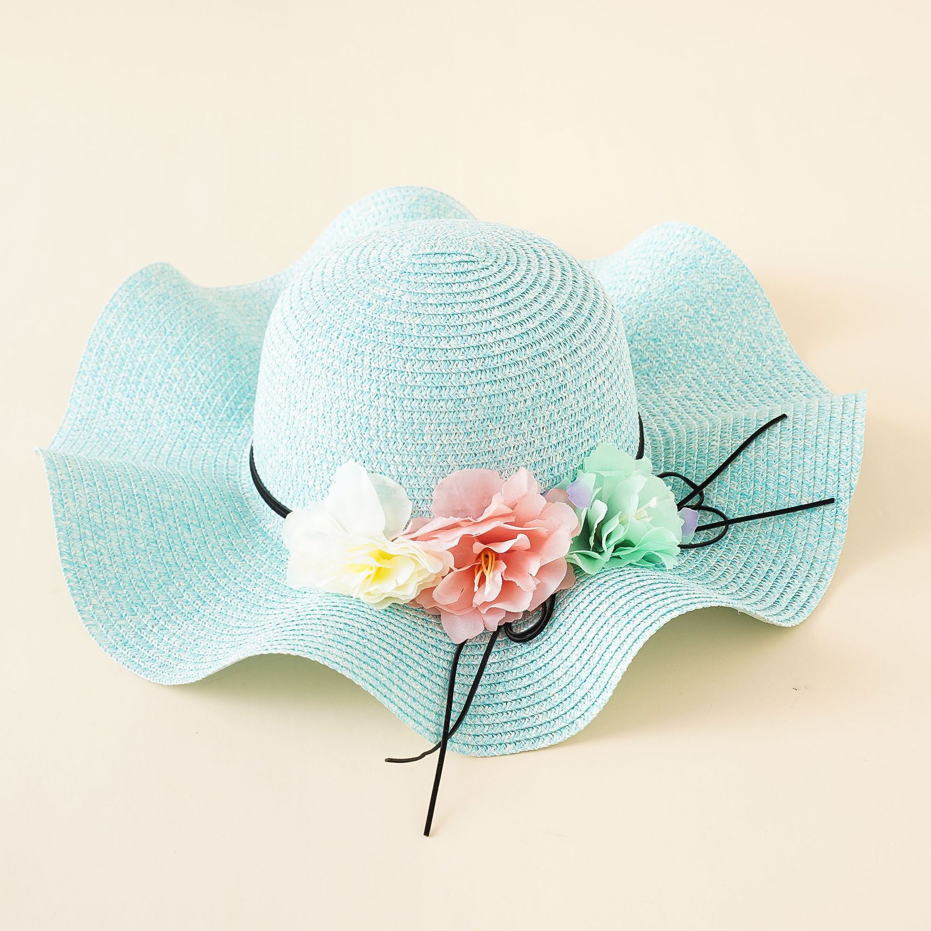 Sombrero femenino playa verano protección solar sombrero de paja de viaje ala grande Playa Sol sombrero verano moda coreana