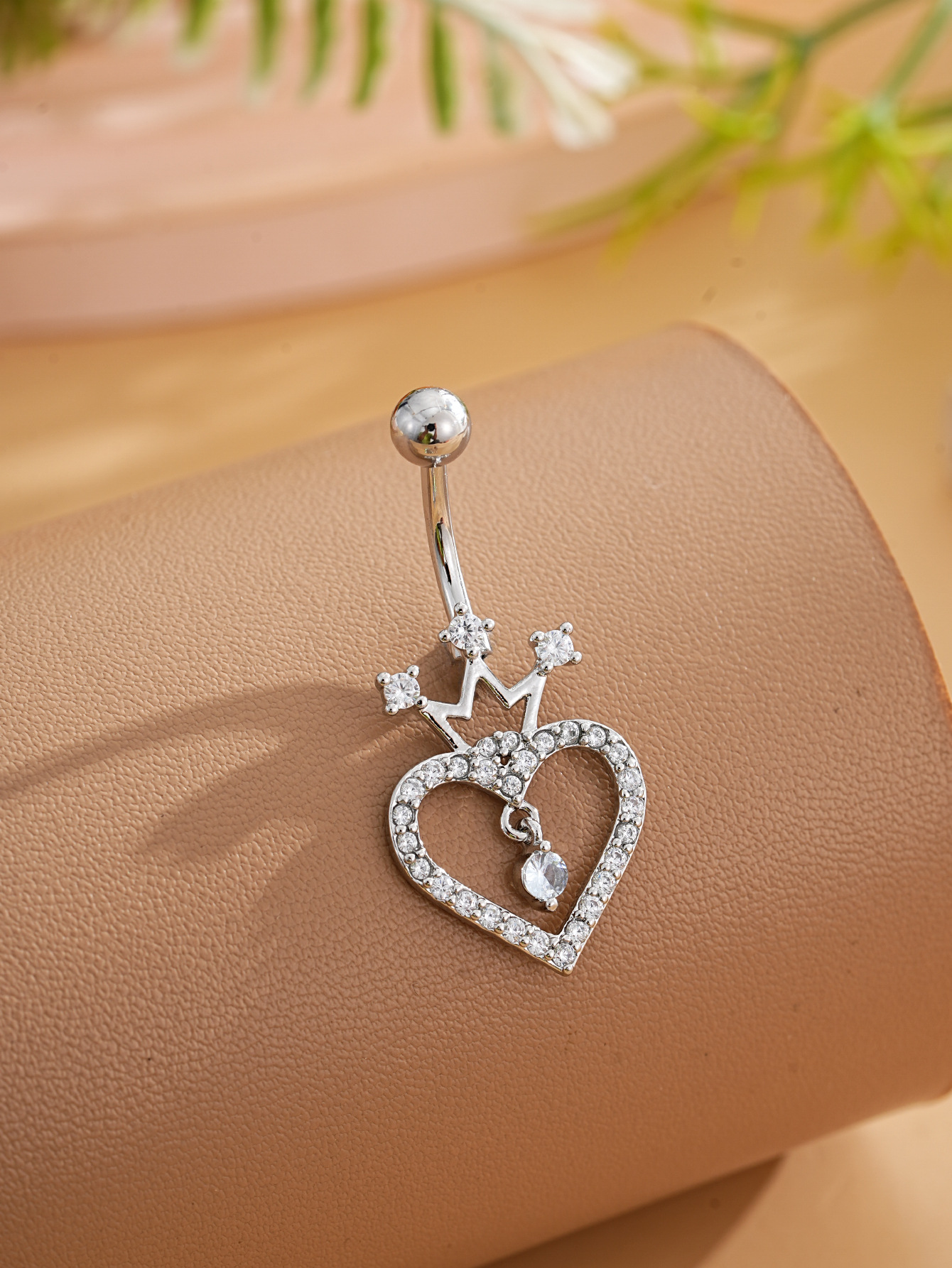 Set de piercings nombril élégants doré zircon bijoux de corps_voghion.com