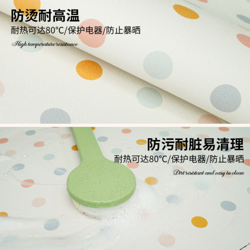 波点滚筒洗衣机罩套防晒防尘盖巾家用冰箱盖布吸水可擦免洗垫子