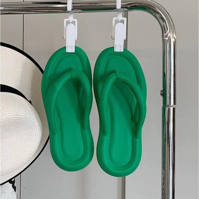 Flip flops, slippers, summer non-slip footwear, deodorized beach slide platform, 2023, beach style