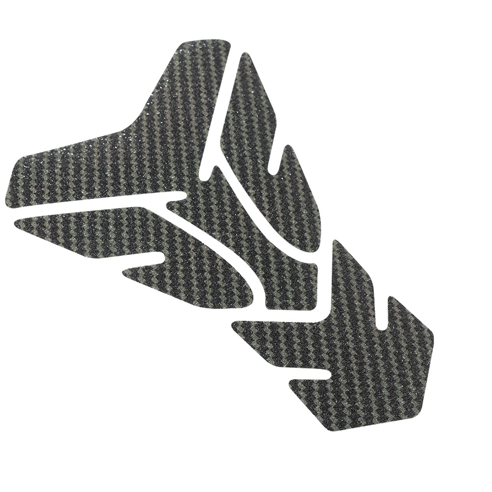 Aplicable a la modificación de la motocicleta, etiqueta adhesiva de protección del tanque de combustible, calcomanía de espina de pescado, etiqueta adhesiva de corrector antideslizante resistente a los arañazos