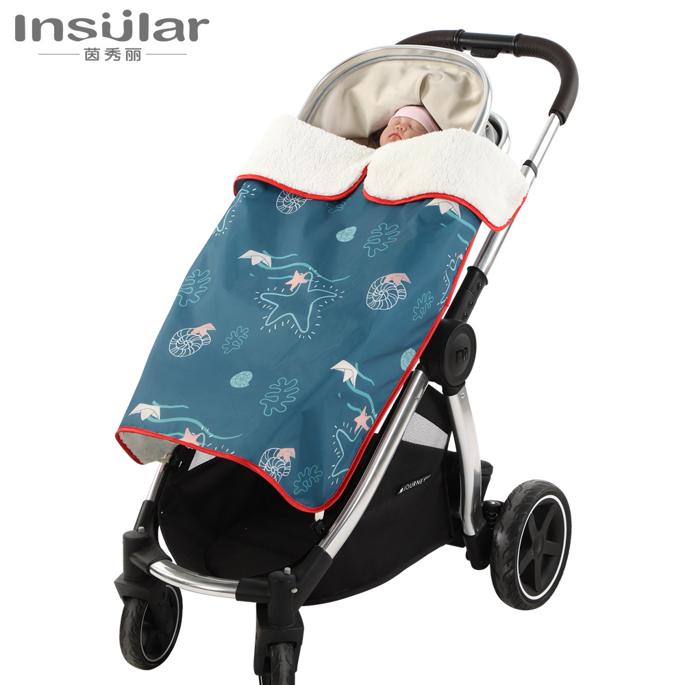 Stroller Outdoor Windproof Blanket Baby Blanket Waterproof Windproof Cover for Children's Car Baby Blanket
