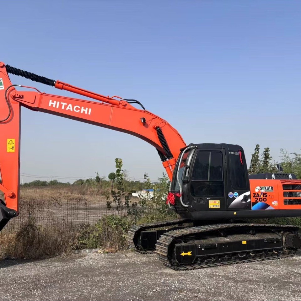 Exportaciones nacionales y extranjeras originales Hitachi 200 210 220 240 excavadoras de gran tamaño Shanghai línea especial de comercio exterior