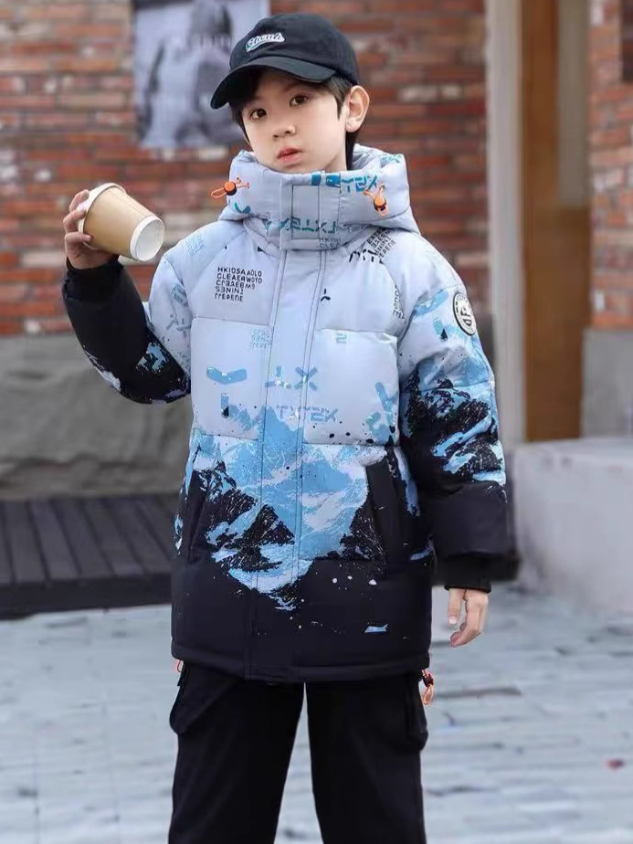 Winter children's down jacket