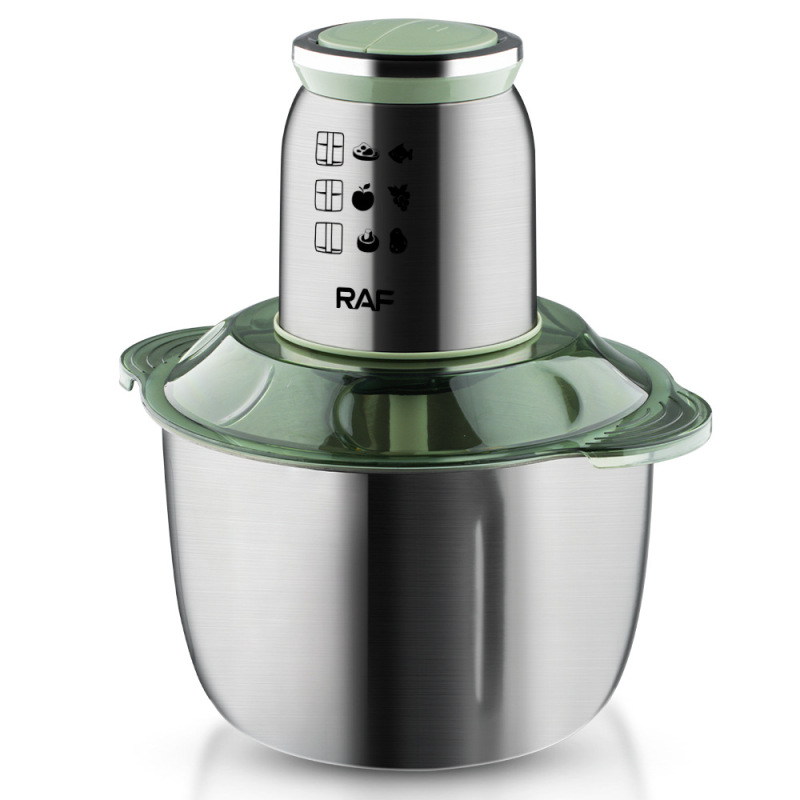 RAF欧規美規クロスボーダーウインチ家庭用料理機キッチン多機能ステンレス電気砕肉機5L|undefined
