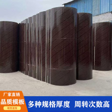 定制圆柱模板建筑模板桥梁水泥柱子多层板建筑圆形弧形异形覆模板