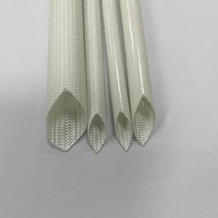 A large number of in stock glass fiber tube flame retardant self-quenching tube high temperature resistant silicon tube household appliances wiring harness sheath