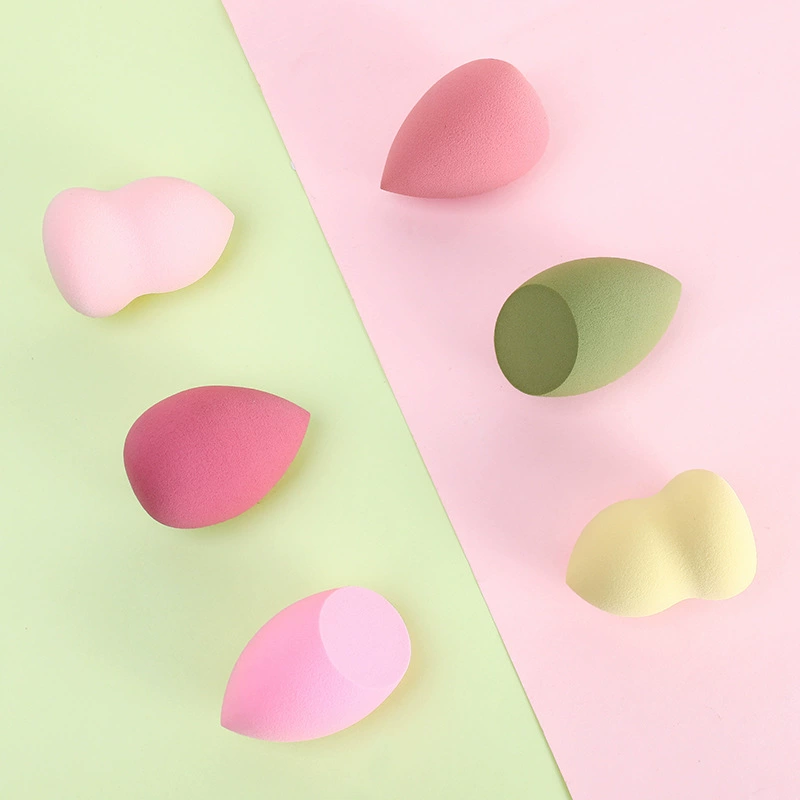 Косметический спонж «beauty egg», сухо-влажное применение, без латекса, груша и капля, 6×5 см