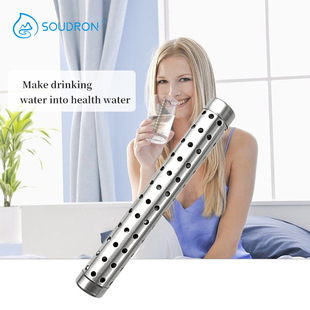 Live generation 304 food grade stone needle particle energy filter water rod hydrogen rich small molecule alkaline water filter rod