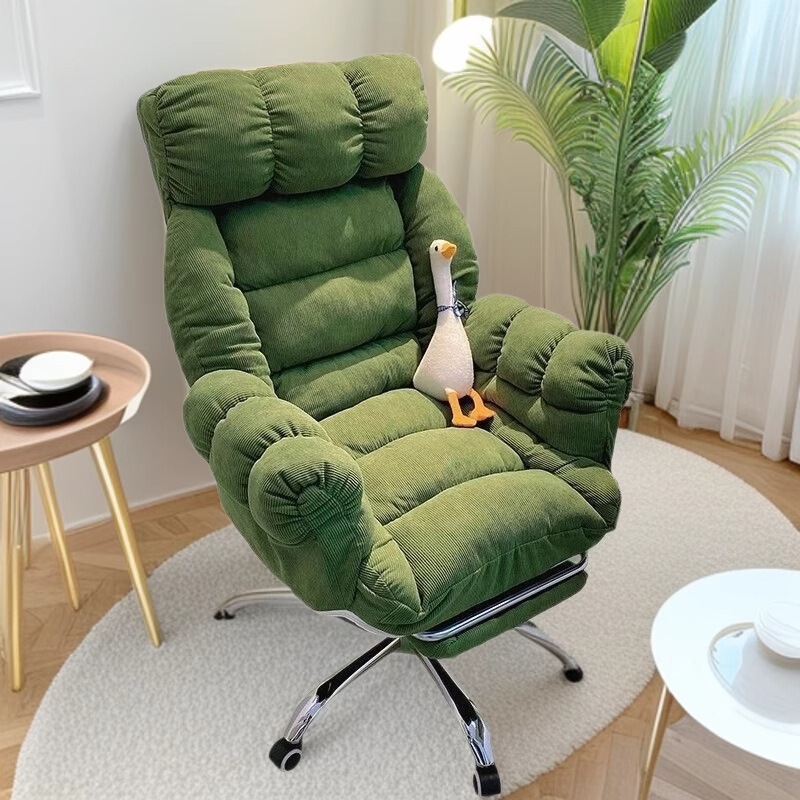 Computer Chair, Comfortable for Long Periods of Sitting, Can Be Used for Sitting or Reclining, Lazy Sofa Chair, Office Chair, Gaming Chair, Home Use Chair with Backrest