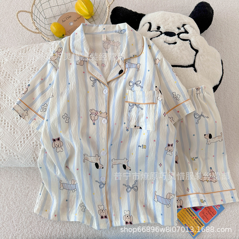 Zd-2341-1#Blue striped dachshund dog
