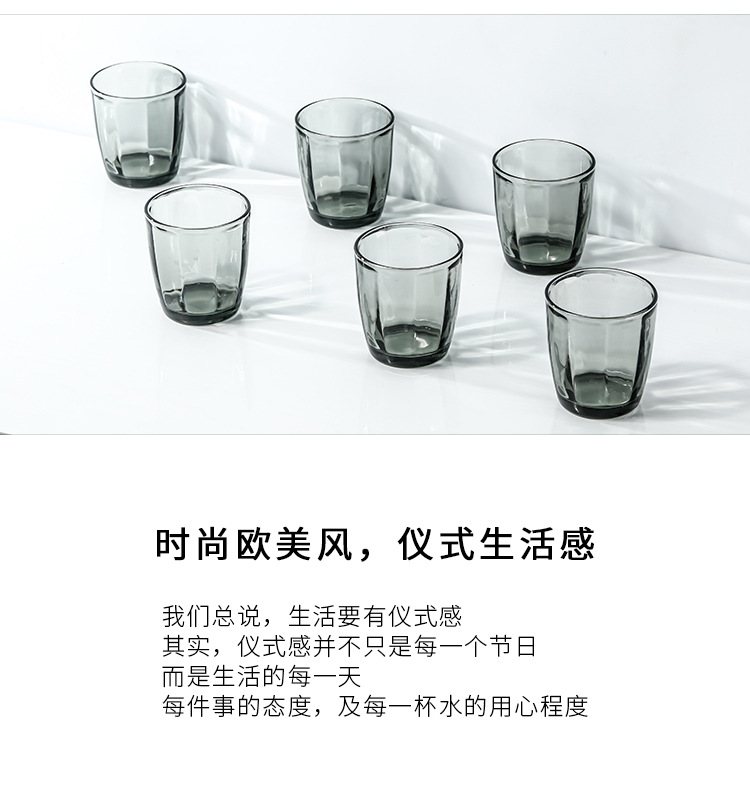 竖条口杯详情