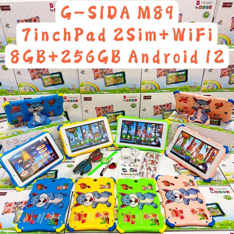 7inch Children's Tablet Cross-Border Cartoon Call Dual Card Wifi Love Doll Android Smart Learning Machine Explosive Pad 7inch Children's Tablet Cross-Border Cartoon Call Dual Card Wifi Love Doll Android Smart Learning Machine Explosive Pad