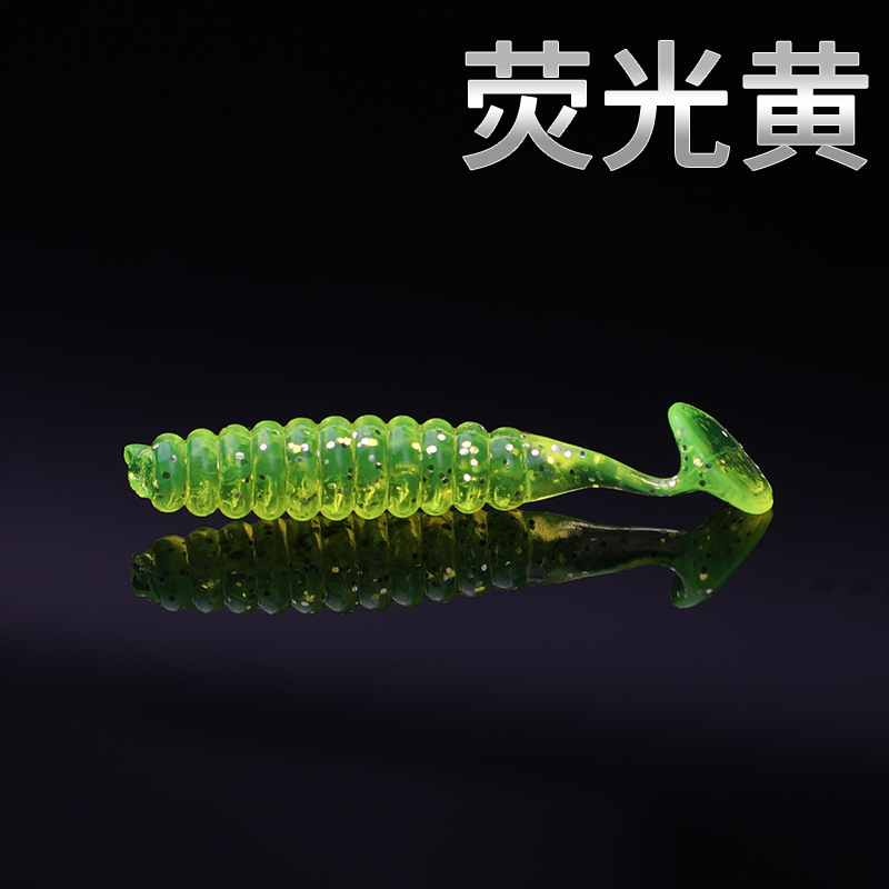 Floating Paddle Tail Fishing Lure Soft Baits Fresh Water Bass Swimbait Tackle Gear