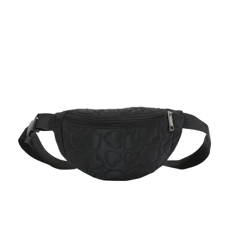 Bolso de pecho para niños y niñas de color sólido simple dulce amor estilo occidental mini bolso de mensajero para bebés 2025 nuevo bolso para niños