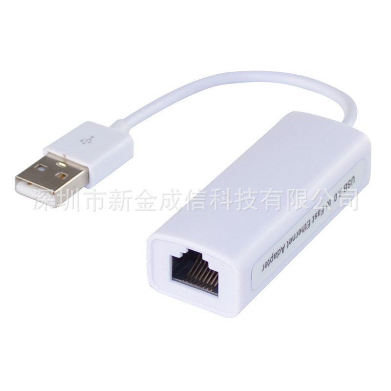 Driver-Free 100m Network Card Type-C/Usb to Rj45 Mobile Phone/Computer Ethernet Adapter Factory Wholesale Hub