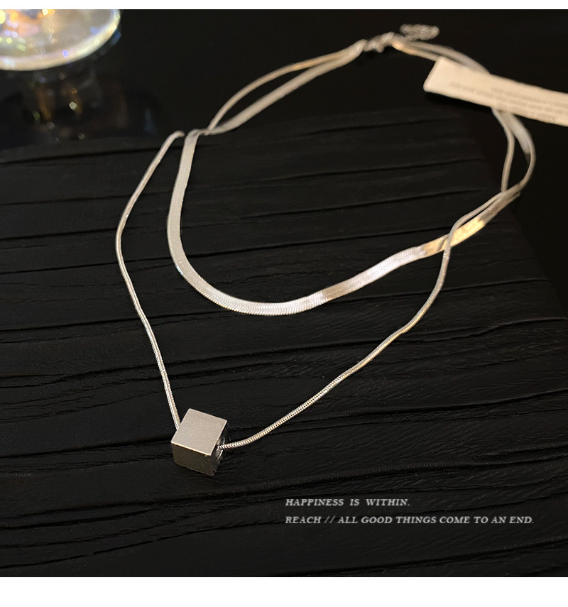 Fashion Geometric Titanium Steel Copper Plating Necklace 1 Piece