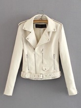 women leather fashion motorcycle short Pu jacket C܇A