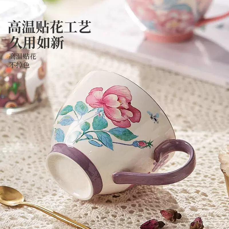 Чашка керамическая для завтрака Or Mi Mingjin марка чашки Макa Гао Ян ценность овсяное молоко чашка для микроволновой печи может нагревать воду чашка